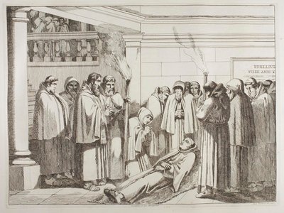 Utolsó búcsú egy hívőtől alkotó: Achille Pinelli