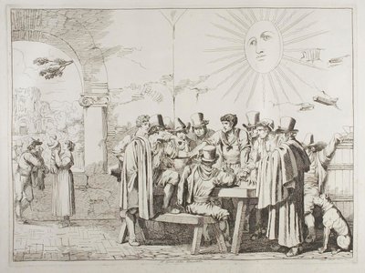 A pasatella játék alkotó: Achille Pinelli