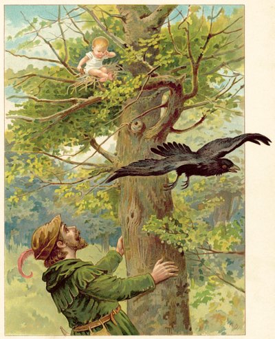 Find-Birdie in the Tree (chromolitho) alkotó: Ada Dennis