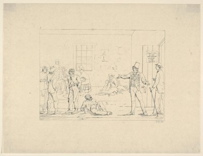 Helyettesítő vásárlás északon a háború alatt a Konföderációs háborús rézkarcokból, 1861-63. alkotó: Adalbert John Volck