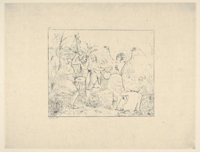 Szabad feketék Haytiben a Konföderációs háborús rézkarcokból, 1861-63. alkotó: Adalbert John Volck