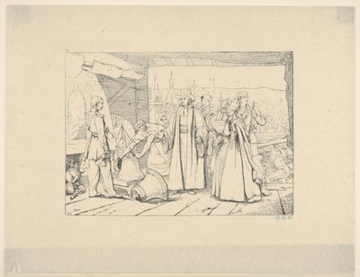 Ágyúba öntendő harangok felajánlása a Konföderációs háborús rézkarcokból, 1861-63. alkotó: Adalbert John Volck