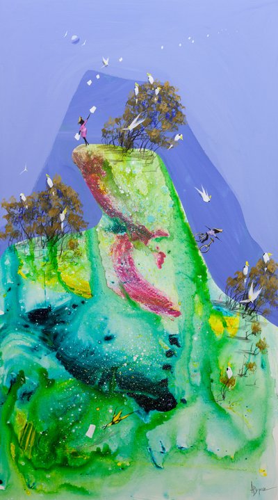 Szeszélyes hegyi repülés alkotó: Adam Bogusz