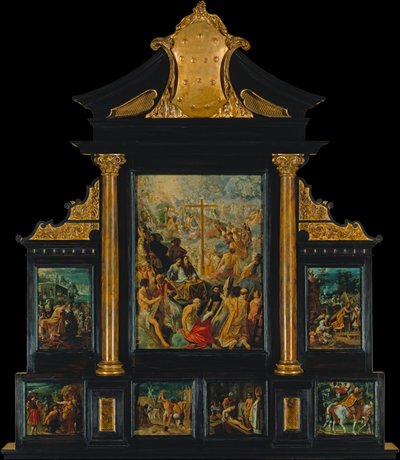 A Szent Kereszt oltárképe alkotó: Adam Elsheimer
