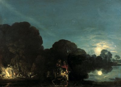 Repülés Egyiptomba alkotó: Adam Elsheimer