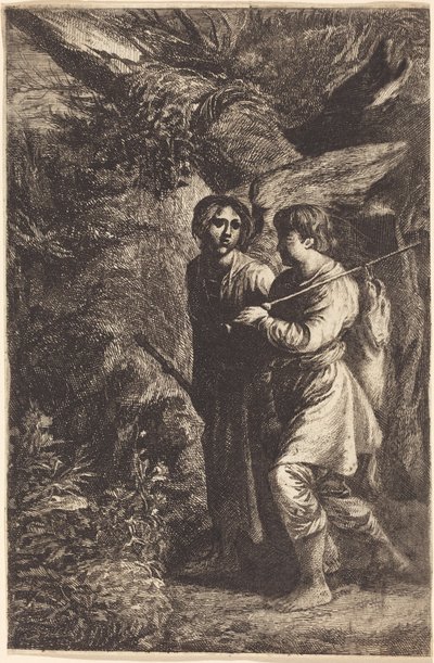 Tóbiás és az angyal alkotó: Adam Elsheimer