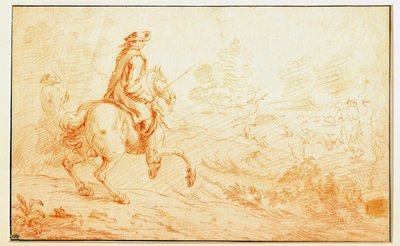 Szangvinikus szarvasvadászat Adam Van der Meulen (1632-1690) 17. századi Párizs, Louvre Múzeum alkotó: Adam Frans van der Meulen