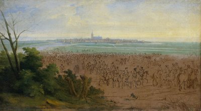 XIV. Lajos csapatai Naarden előtt, 1672. július 20 alkotó: Adam Frans van der Meulen