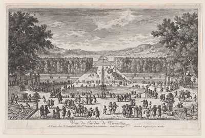 A Versailles-i kert, 1660-95., 1660-95. alkotó: Adam Perelle