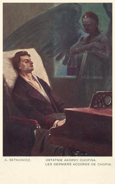 Chopin utolsó akkordjai (színes litó) alkotó: Adam Setkiewicz