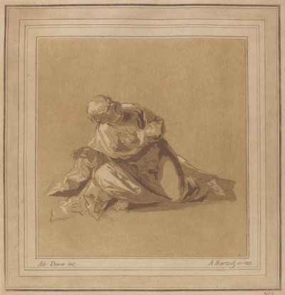 Egy kupogó Szent Péter apostol, 1785. alkotó: Adam von Bartsch
