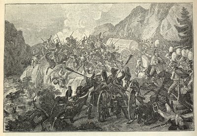 A katzbachi csata 1813. augusztus 26-án. alkotó: Adam von Bartsch
