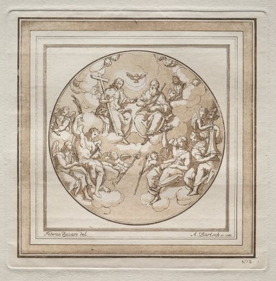 A Szentháromság alkotó: Adam von Bartsch