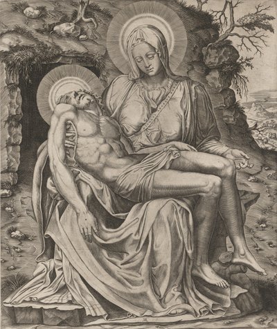 Vatikáni Pietà, 1566. alkotó: Adamo Scultori