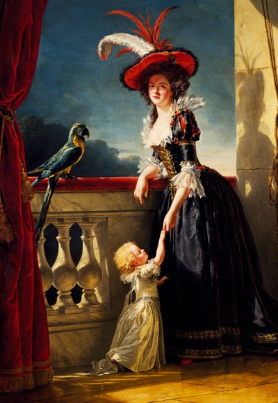 Adelaide de Bourbon portréja, Adelaide Labille-Guiard, festménye alkotó: Adelaide Labille Guiard