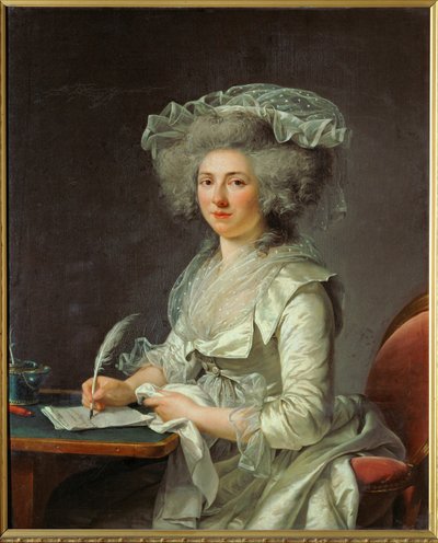 Női portré (korábban úgy gondolták, hogy Mme (festmény, vászon) alkotó: Adelaide Labille-Guiard