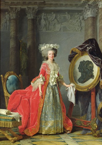 A francia Adelaide portréja alkotó: Adelaide Labille Guiard