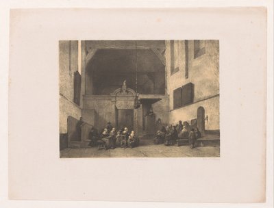 Templombelső figurákkal alkotó: Adolf Carel Nunnink
