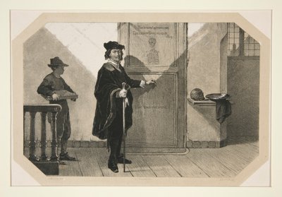 Rembrandt Dr. Tulp anatómiai leckéjére tart alkotó: Adolf Carel Nunnink