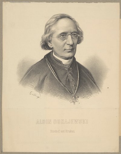 Albin Dunajewski (1817–1894), krakkói püspök alkotó: Adolf Dauthage