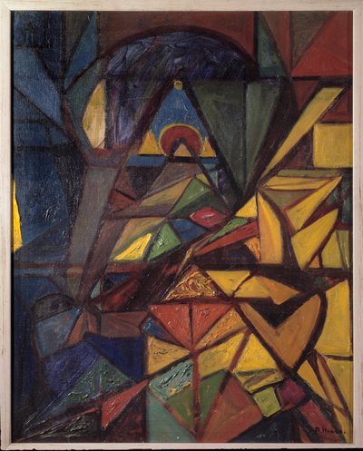 Fúga a feltámadás témájában (olaj, vászon alkotó: Adolf Holzel