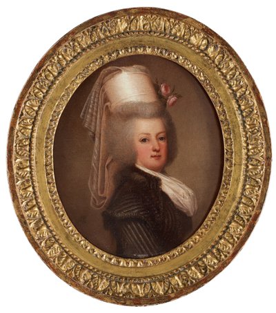 Marie Antoinette francia királynő portréja 1755-1793, 1789 alkotó: Adolf Ulrich Wertmuller