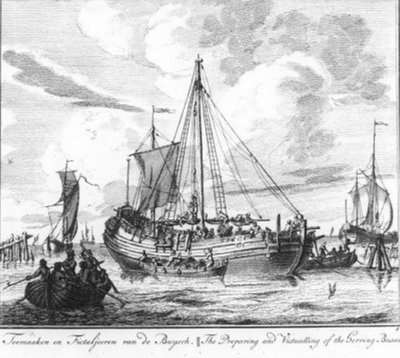 „Toemaaken en fictaljeeren van de buysch” (a Heringhalászat sorozat 4. száma) alkotó: Adolf van der Laan