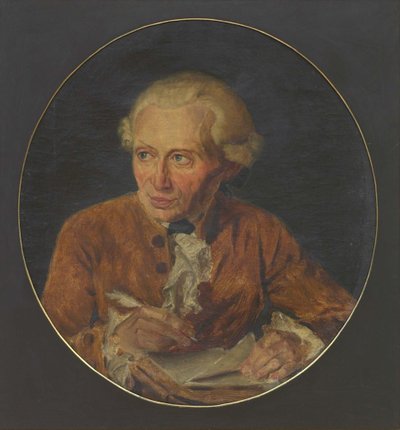Immanuel Kant portréja 1724-1804, 19. század eleje alkotó: Adolf von Heydeck