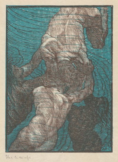 Ila e le ninfe (Hylas és a nimfák) alkotó: Adolfo de Carolis