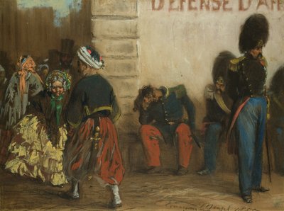 Párizs emléke, 1855 alkotó: Adolph Menzel