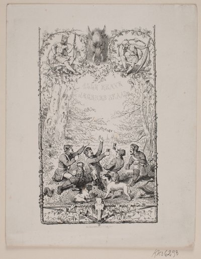 Minden bátor vadász pirítósa alkotó: Johan Adolph Kittendorff