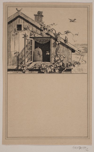 A foglyok és a szabadok. Nem. 1 in Chr. Winther és M. Rørbye, "25 kép kisgyermekeknek" alkotó: Johan Adolph Kittendorff