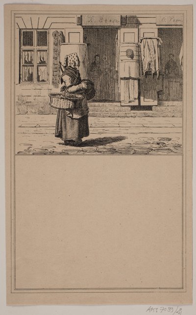 Feleség a rákbódéban. Nem. 20-án Chr. Winther és M. Rørbye, "25 kép kisgyermekeknek" alkotó: Johan Adolph Kittendorff