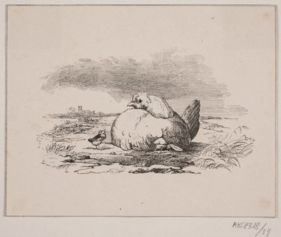 A csirkék alkotó: Johan Adolph Kittendorff