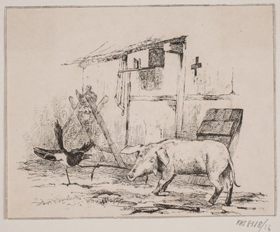 A sérülés és a disznó alkotó: Johan Adolph Kittendorff