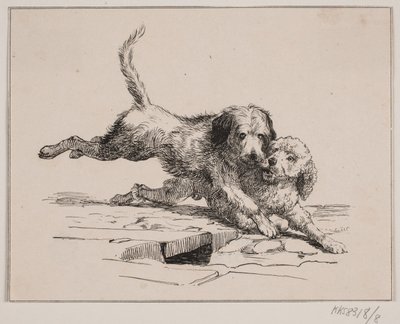 A verekedés alkotó: Johan Adolph Kittendorff
