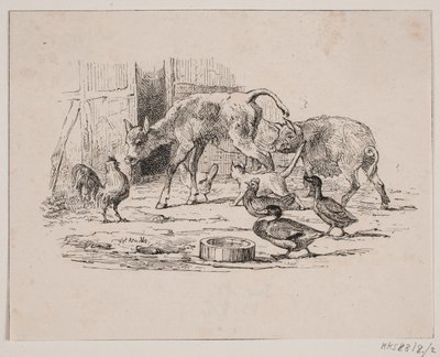 A kisborjú alkotó: Johan Adolph Kittendorff