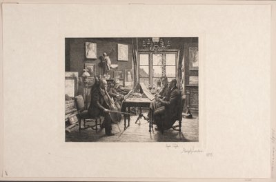 A kvartett alkotó: Adolph Larsen