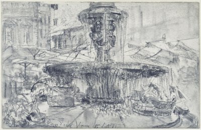 Kút a veronai Piazza d