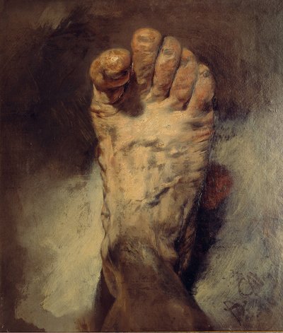 A művész lába alkotó: Adolph Menzel