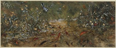 Az aranyhalastó. A „Gyermekalbumból” alkotó: Adolph Menzel