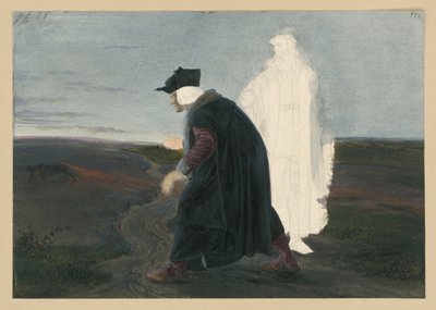 Faust és Wagner alkotó: Adolph Menzel