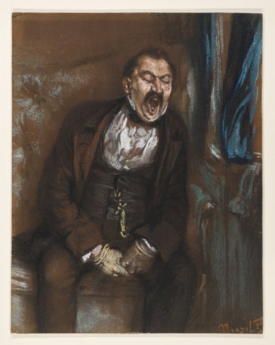 Úr egy vasúti fülkében alkotó: Adolph Menzel