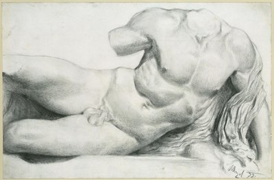 „Ilissos” a Parthenonról alkotó: Adolph Menzel