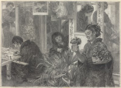 Japán művész dolgozik alkotó: Adolph Menzel