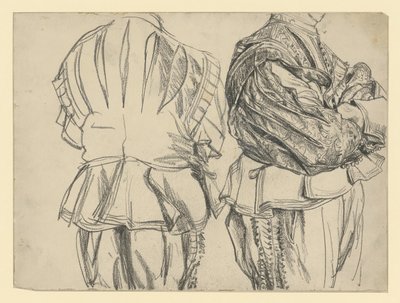 Modell I. Johann Georg szász választófejedelem díszöltözetében két nézetben, Történeti Múzeum, Drezda alkotó: Adolph Menzel