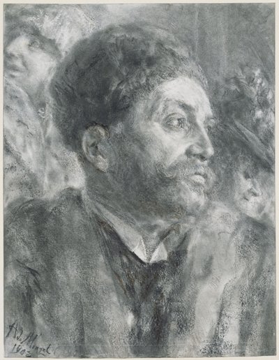 A matiné után alkotó: Adolph Menzel