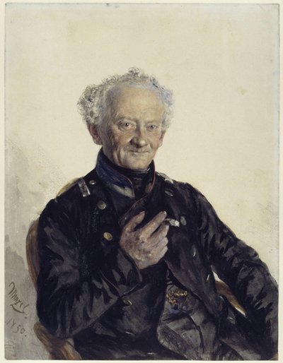 Dr. Wilhelm Puhlmann főtörzsorvos alkotó: Adolph Menzel