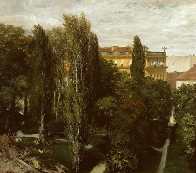 Albrecht herceg palotakertje alkotó: Adolph Menzel
