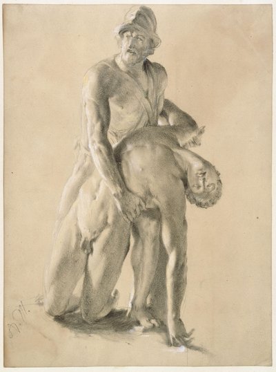 Patroklos-csoport alkotó: Adolph Menzel